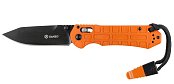 Nůž zavírací GANZO G7453P-OR-WS s píšťalkou oranžový